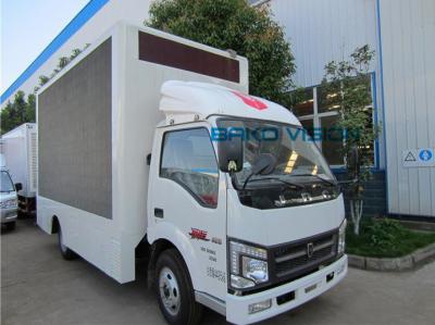 Chine Le double mobile mobile de la publicité de camion de l'écran P10 de LED a dégrossi signe commercial de Cabinet en acier pour le spectacle de tournée à vendre