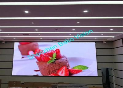 China Pantalla LED fija interior de la alta definición montada en la pared para la publicidad en venta