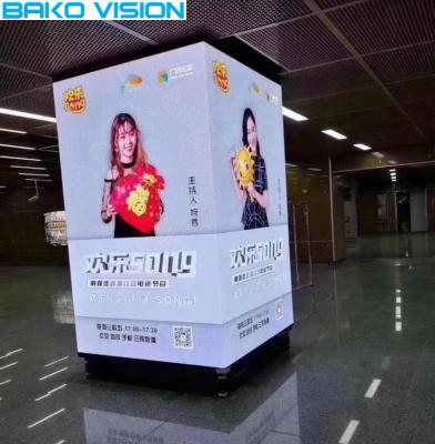 China Pared video fija interior LED TV de Front Access Magnetic Module P3 LED para Pasillo en venta