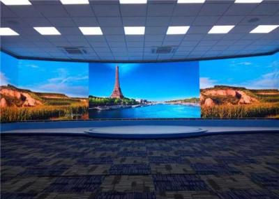China Feines Bildschirm-Brett der Pixel-Neigungs-P1.875 LED führte die Werbung der Anzeige für Konferenz zu verkaufen