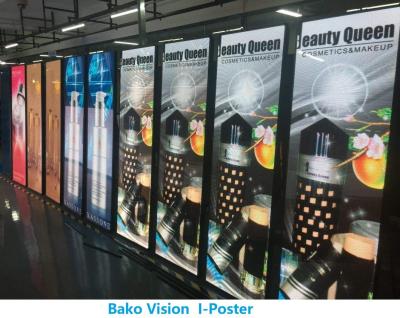 China Des Beweglich-P2.5 einfaches Carry Indoors LED Plakat-Menü des Plakat-Bildschirm-LED zu verkaufen
