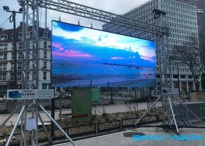 China Stock in Europe Outdoor Stage Rental Fixed Install LED Display Front Service High Brightness for sale