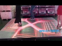P3.92mm Interactive LED Dance Floor Indoor Full Color