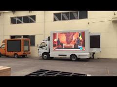 P8 Outdoor Mobile LED Billboard Trailer Truck High Brightness