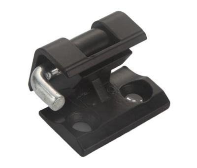 China Detachable Mechanical Concealed Cabinet Hinges Black Powder Coated for sale