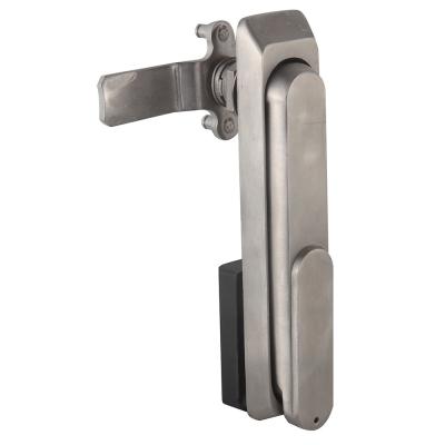 China Powder Coated Stainless Steel Cabinet Lock Swing Door Handle Lock for sale
