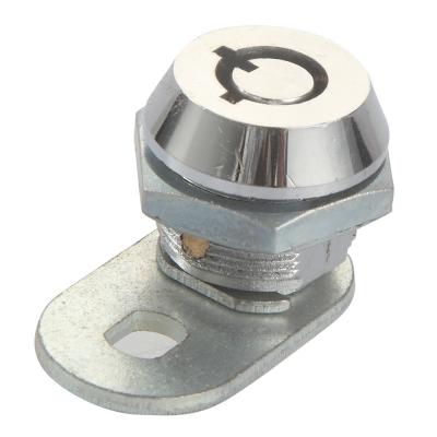 China Height 12mm Cabinet Box Lock Zinc Alloy Tubular Pin Cam Lock For Storage for sale