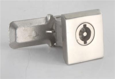 China Cabeça quadrada com fechadura de chave de um quarto de volta invólucro de aço inoxidável ABS à venda