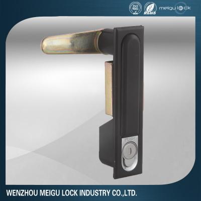 China Cerradura de puerta de gabinete eléctrico con control de barra Cerradura de panel con manija oscilante en venta