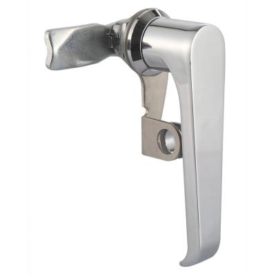 China Hardware Room L Handle Shed Lock Zinc Alloy Latch With Cam Cabinet Door for sale