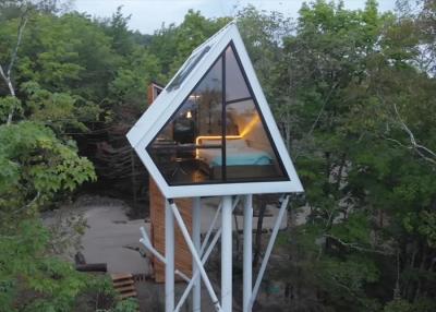 China A casa de jardim com estrutura de aço leve é ​​um design de estrutura de casa altamente personalizável à venda