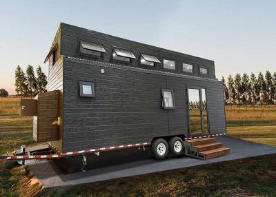 China Modular Prefabricated Light Steel Structure Tiny House On Wheels Mobile Homes On Wheels For Sale for sale
