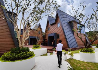 China Casa prefabricada con marco de acero ligero Casa prefabricada pequeña Nueva Zelanda estándar en venta