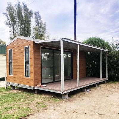 China AU/NZ Estándar Casa prefabricada modular de alta calidad con marco de acero ligero Casa plegable Granny flat en venta
