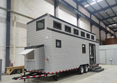 China AS/NZS Standard Light Steel Prefab Tiny Home On Wheels Steel Structure Mobile Home Cider Box for sale