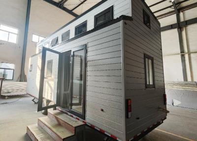 China AS/NZS Standard Light Steel Prefab Tiny House On Wheels Kit Home For Adventurous Travelers for sale