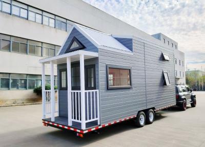 China Pre Built Tiny Homes On Wheels With Trailer For Airbnb zu verkaufen