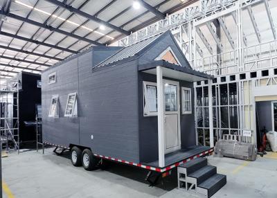 China Prefabricated House US Standard Cheap Double Storey Tiny House On Wheels for sale