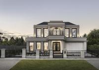 China High Quality Prefabricated Villas Quick Assembly Modular Homes With Solar Energy Systems 4 Bedroom for sale