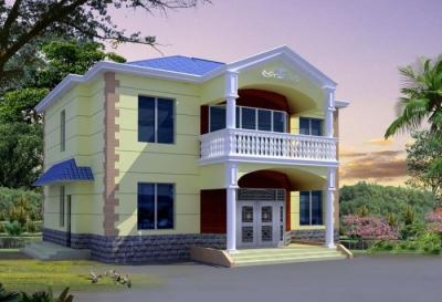 China One Bedroom Steel Beach Bungalow , Small Prefab House Kits , LIght Steel Foundation for sale