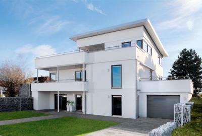 China Contemporary Modular Homes / Light Gauge Steel Prefab Villa / Prefabricated House for sale