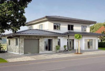 China Energy Saving Prefabricated Steel Structure Villa , Modern Prefab Villa For Family for sale