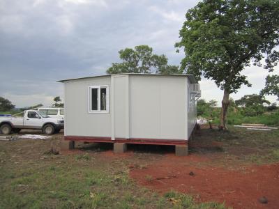 China Prefabricated Emergency Shelter Temporary Relief House/ Light Gauge Steel Prefabricated Integrated Housing for sale