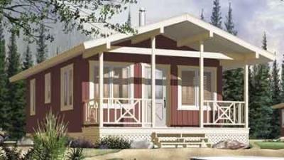 China Long Life Prefab Bungalow Homes , Affordable Prefabricated light steel  Homes For Living for sale