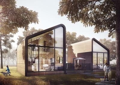 China Modern Design Prefab Light Steel Garden Studio Para Férias Kit de Casa de Aço à venda