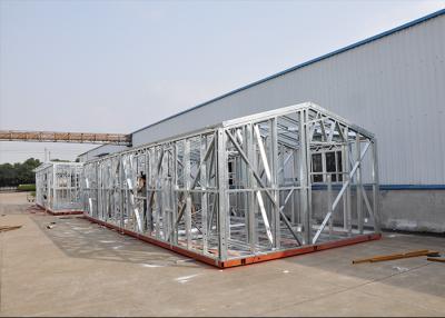 China Light Steel Frame Environmentally Friendly Prefab Mobile Homes Quick Assemble for sale