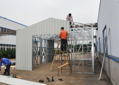 China Light Gauge Steel Frame Prefabricated Metal Car Parking Sheds Low Cost Quick Assemble for sale