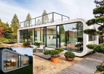 China Light Gauge Steel Frame Prefab Houses One Floor Kit Home Holiday Cabins for Resort Hotel for sale