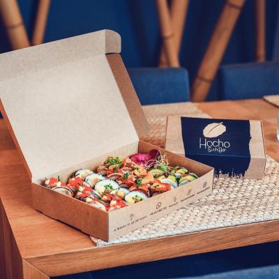 China Cardboard Paper Sushi Takeaway Boxes for sale