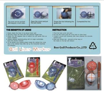 Chine marqueur de revêtement de boule de golf à vendre