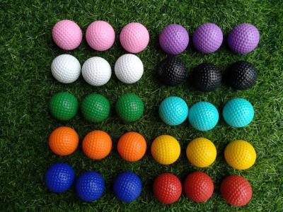 China standard mini golf ball low bounce golf ball mini golf ball putting ball putter ball for sale