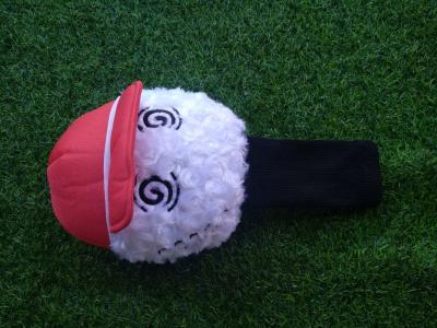 China golf head cover , dog head cover , animal head cover , plush head cover , driver head cover for sale