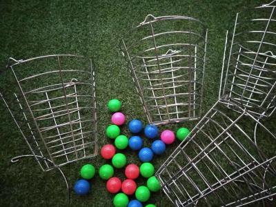 China golf basket , iron golf basket , golf ball basket , golf metal basket , golf ball for sale