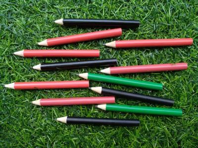 China round golf pencil , wood golf pencil , golf pencil , wooden golf pen , wooden golf pencil for sale