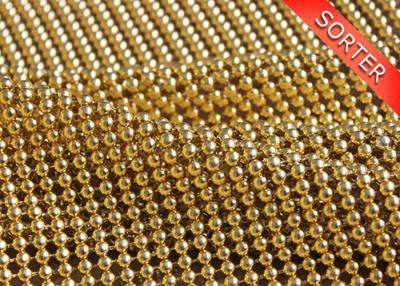 China Gold metal sequin cloth for sale