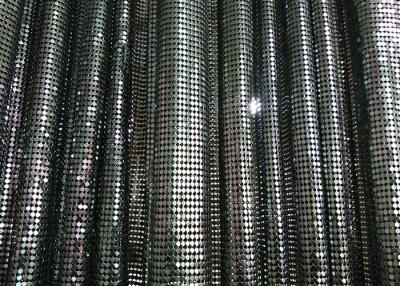 China Gunmetal metal sequin cloth for sale