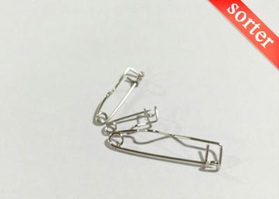 China Hot sell badge base crimp safety pin for sale