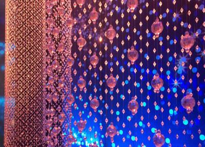 China Hanging crystal bead curtain for room divider for sale