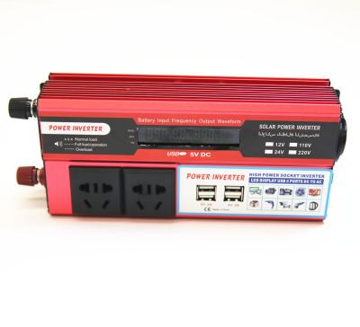 China modified sine wave Inverters 12V 24V 500W with LCD display high power inverter for sale