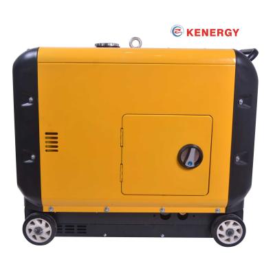 China Silent Diesel generator 4500W AVR Variable frequency generator for refrigerator air conditioner fan light household use for sale