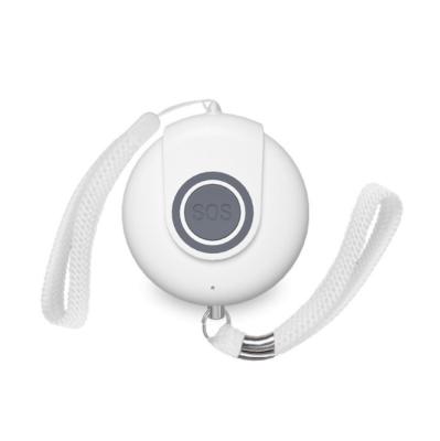 China Mini SOS GPS Tracker Keychain Sim Emergency Self Defence Key Chain Personal Alarm 40g for sale