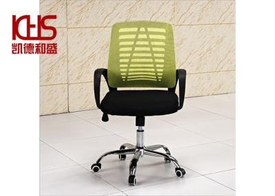 中国 Simple Rotating Breathable Elastic Fabric Office Chairs Macromolecule Nylon Skeleton 販売のため