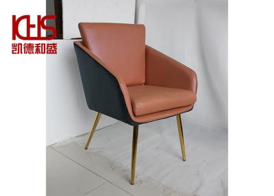 中国 Dustproof Upholstered Leather Dining Room Chairs ISO9001 販売のため