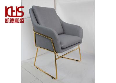 中国 150kg Grey Leather Dining Chairs High End Luxury Italian Restaurant Chair 販売のため
