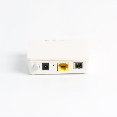 China Hioso 1GE RJ45 1 PON Plastic DC12V EPON ONU Mini Onu TCP IP Compatible With Other Brand OLT for sale