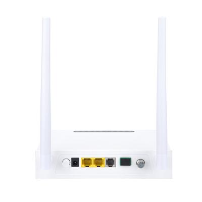 China 1GE 1FE XPON ONU WIFI CATV POTs Plastic Casing ONU FTTH FTTO Solution for sale